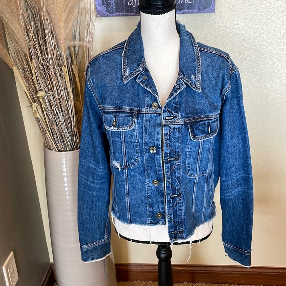 rag & bone Blue Jean Jacket